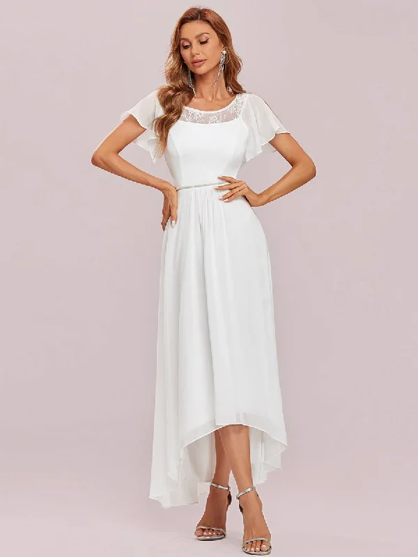 Women's Casual Boat Neck A-Line Midi Dress Wholesale