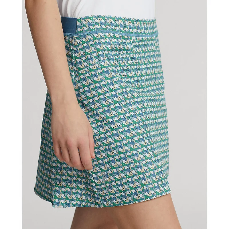 RLX Ralph Lauren Women's Printed Pleated Aim Skort 17